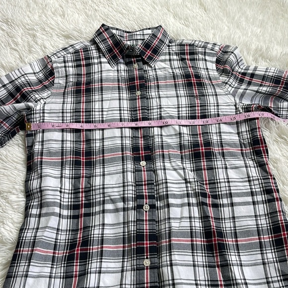 LAUREN RALPH LAUREN Relaxed Classic Plaid button down - Picture 4 of 9